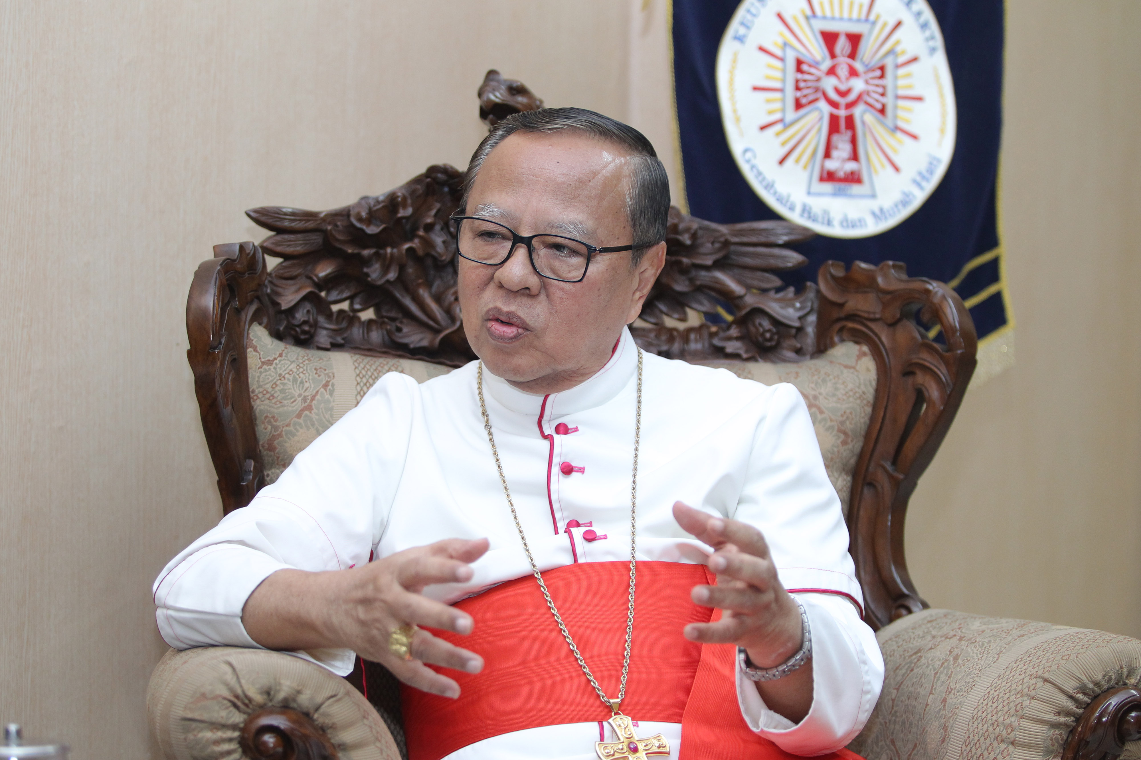 Uskup Keuskupan Agung Jakarta Ignatius Kardinal Suharyo