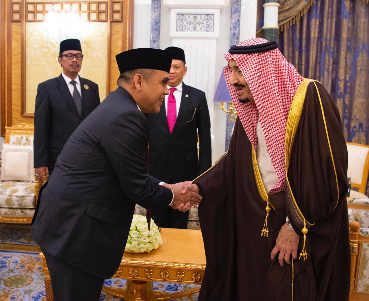 Pertemuan Raja Salman dengan Pimpinan MPR RI