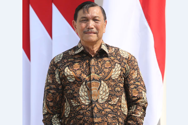Menteri Koordinator Kemaritiman dan Investasi Luhut Binsar Panjaitan