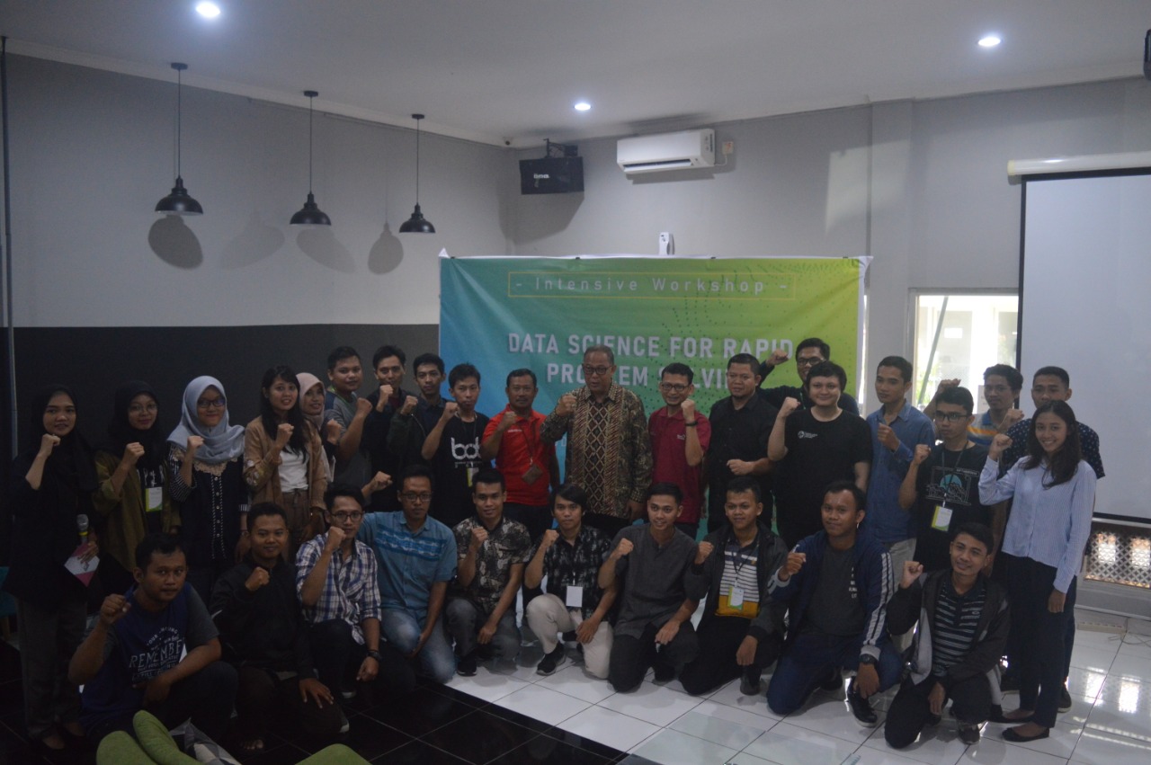 Peserta Pelatiahn Data Science yang digelar pada pada 4-6 Desember 2019 di Digital Innovation Lounge (DILo) Yogyakarta.