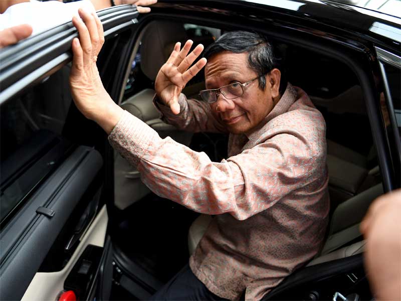 Menko Polhukam, Mahfud MD.