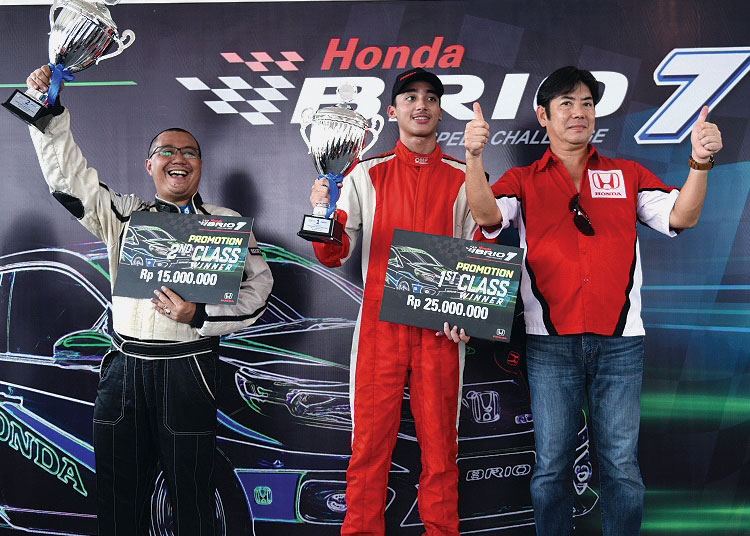 Amato Rudolph Juara Honda Brio Speed Challenge