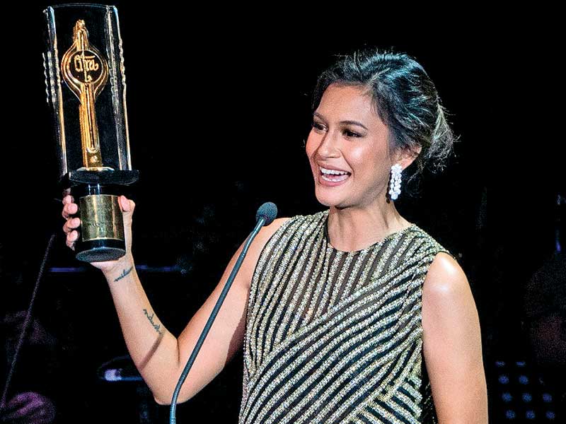 Aktris Siti Hafar Raihaanun Nabila.