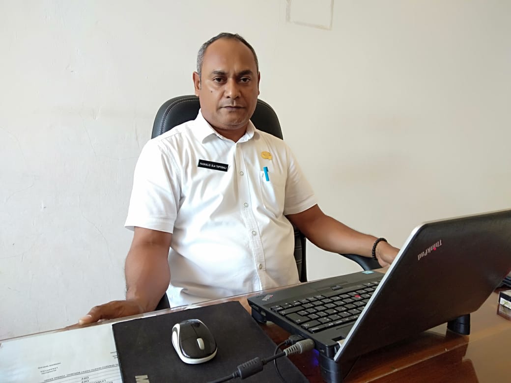  Kepala Dinas Pekerjaan Umum dan Perhubungan Kabupaten Lembata, Paskalis Tapobali.