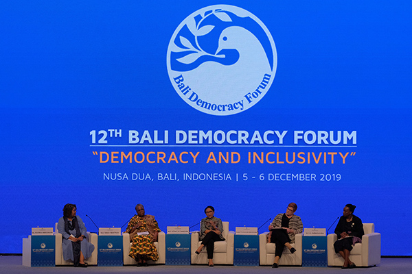 Pembukaan Bali Democracy Forum 2019