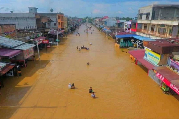 Banjir Rokan Hulu, Riau