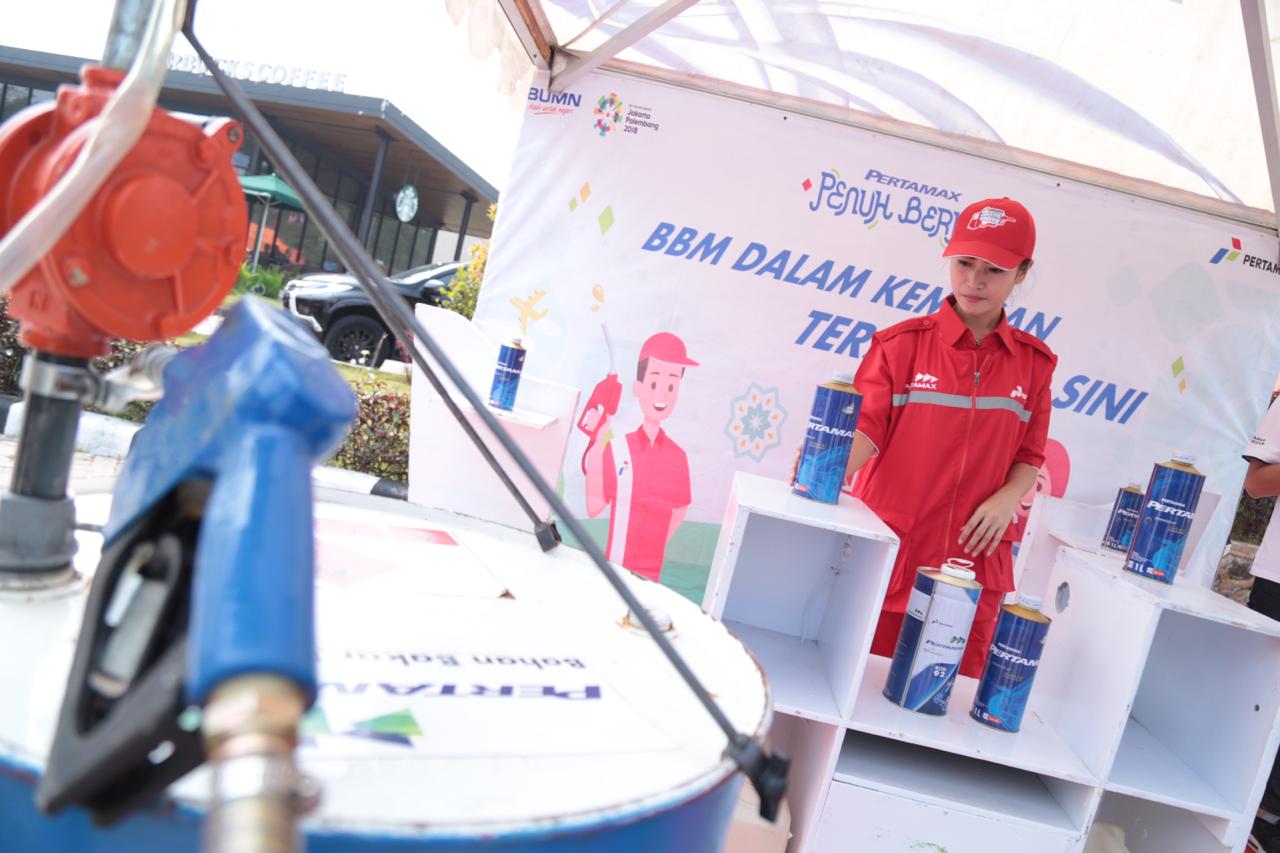 BBM dalam kemasa Pertamina untuk mudik Nataru