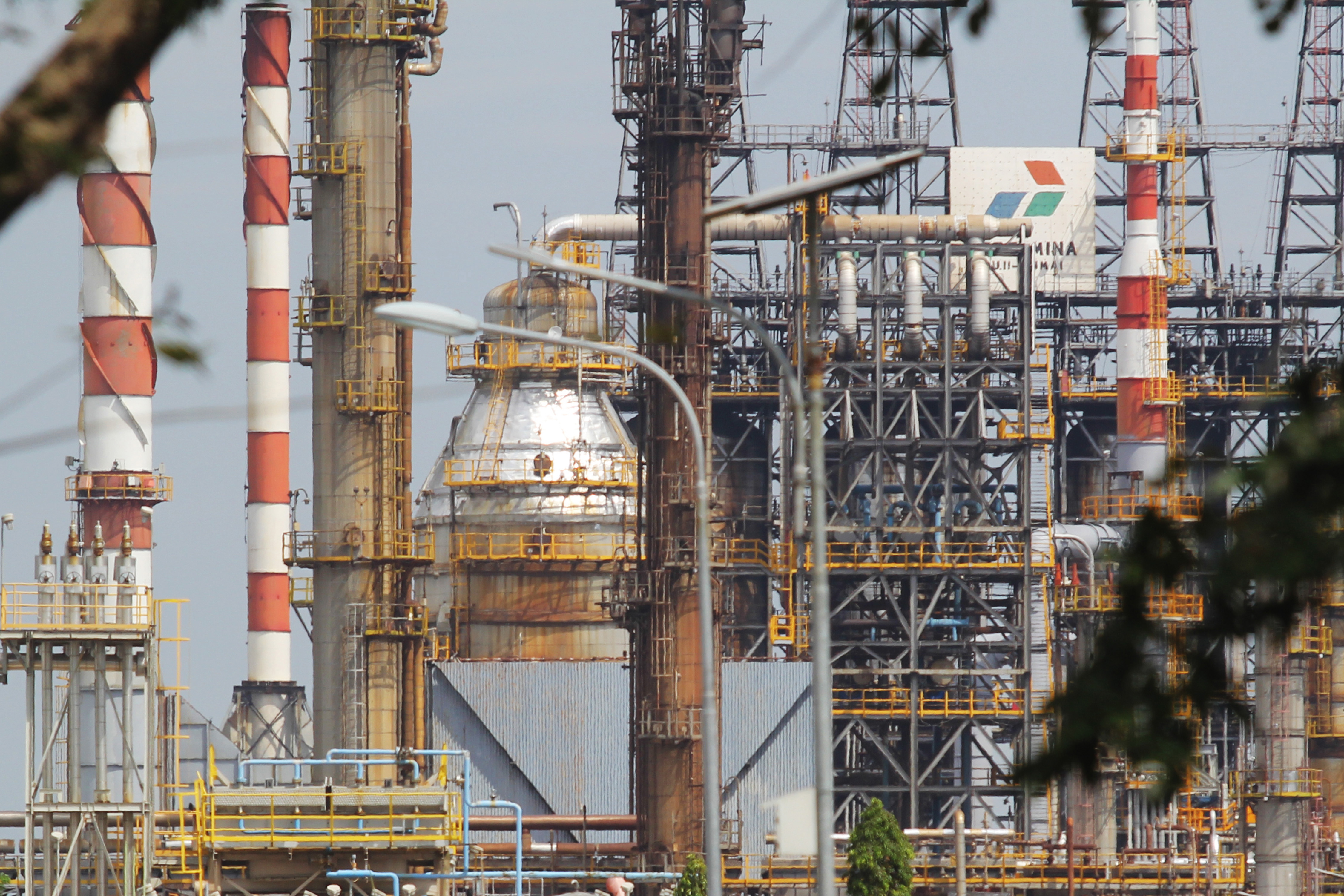 Kilang Minyak Putri Tujuh milik Pertamina UP II Dumai. 