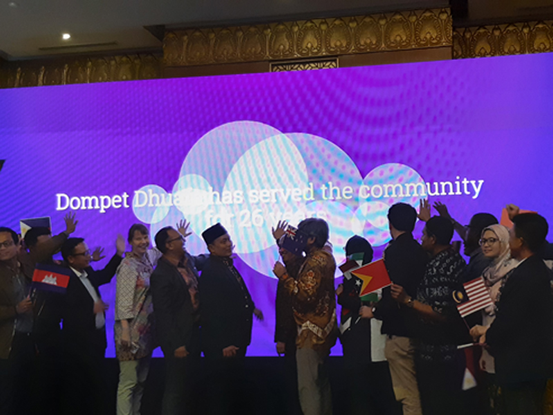  Perwakilan UNHCR di Indonesia bersama Dompet Dhuafa