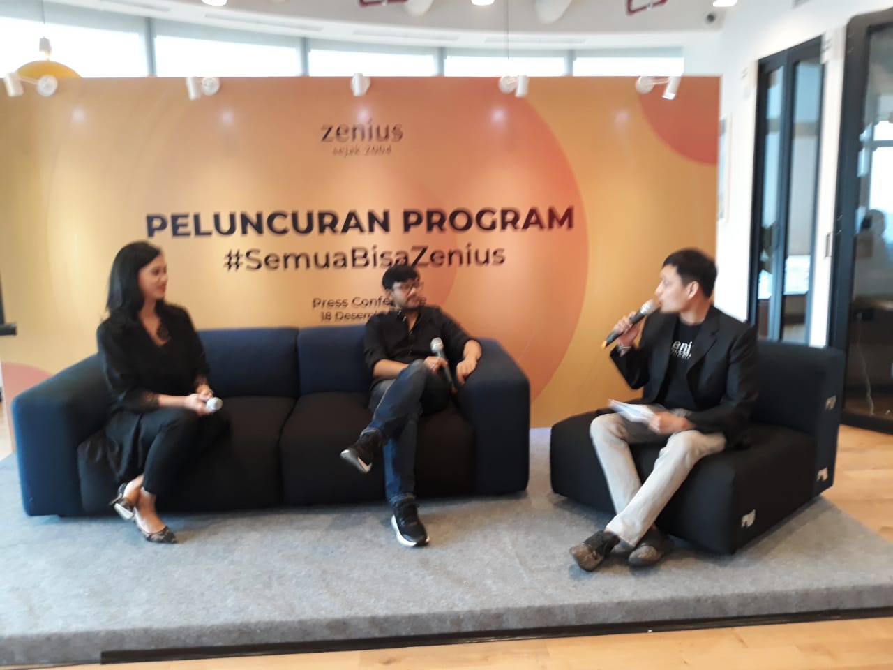 Peluncuran gerakan #SemuaBisaZenius