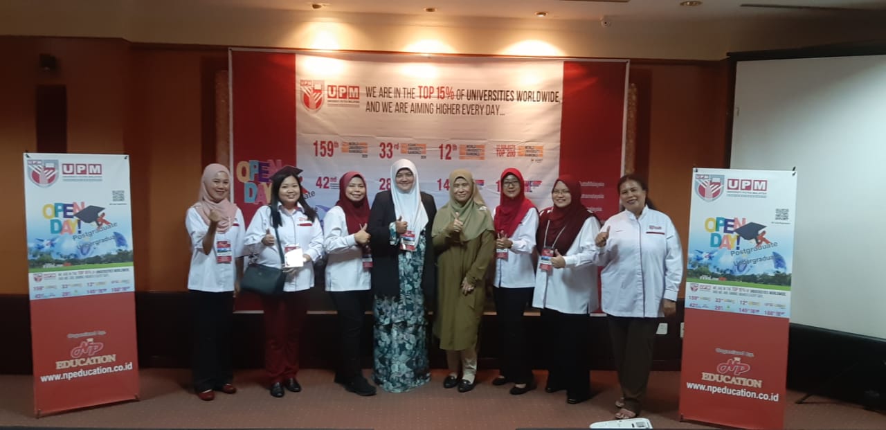 Acara Open Day University Putra Malaysia (UPM) 2019 di Ledian Hotel Serang Banten pada Senin (16/12). 