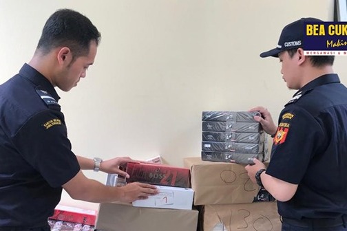 Bea Cukai Kudus Terus Gempur Rokok Ilegal
