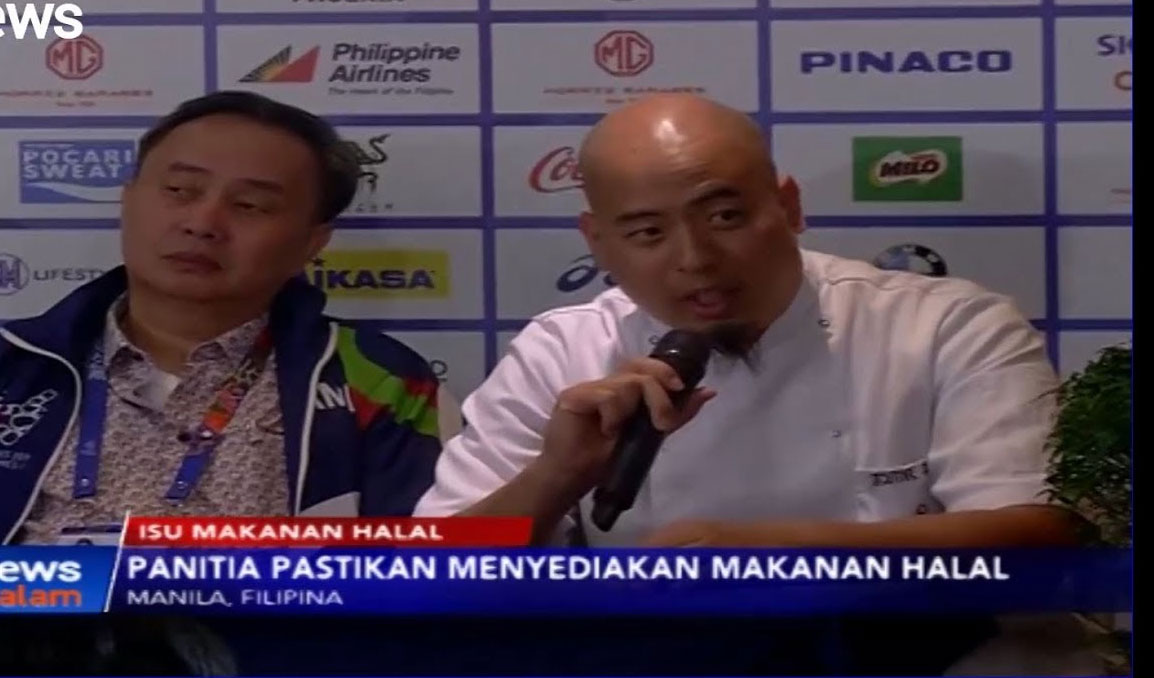 Executive Chef SEA Games 2019, Bruce Lim.