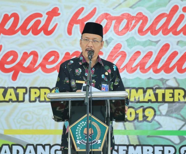 Kepala  Kantor Wilayah Kementerian Agama Sumatra Barat, Hendri