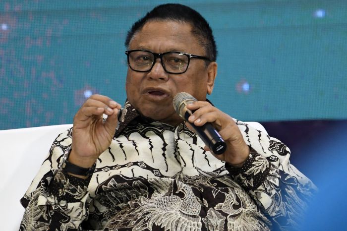Ketua Umum Partai Hanura Oesman Sapta Odang   