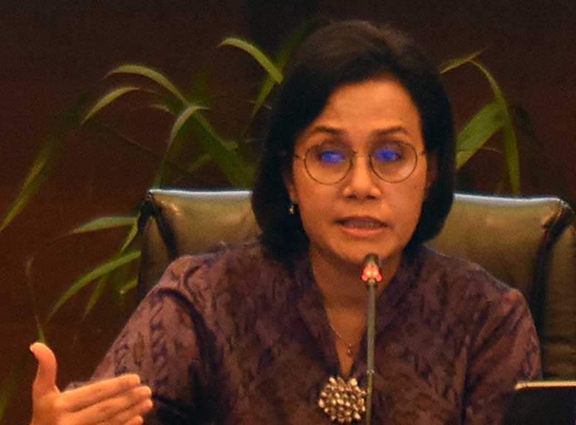 Menteri Keuangan,Sri Mulyani.