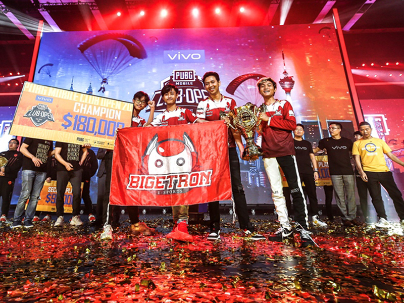 BIGETRON sebagai perwakilan Indonesia berhasil menjadi pemenang turnamen PUBG Mobile Club Open 2019 musim ini.