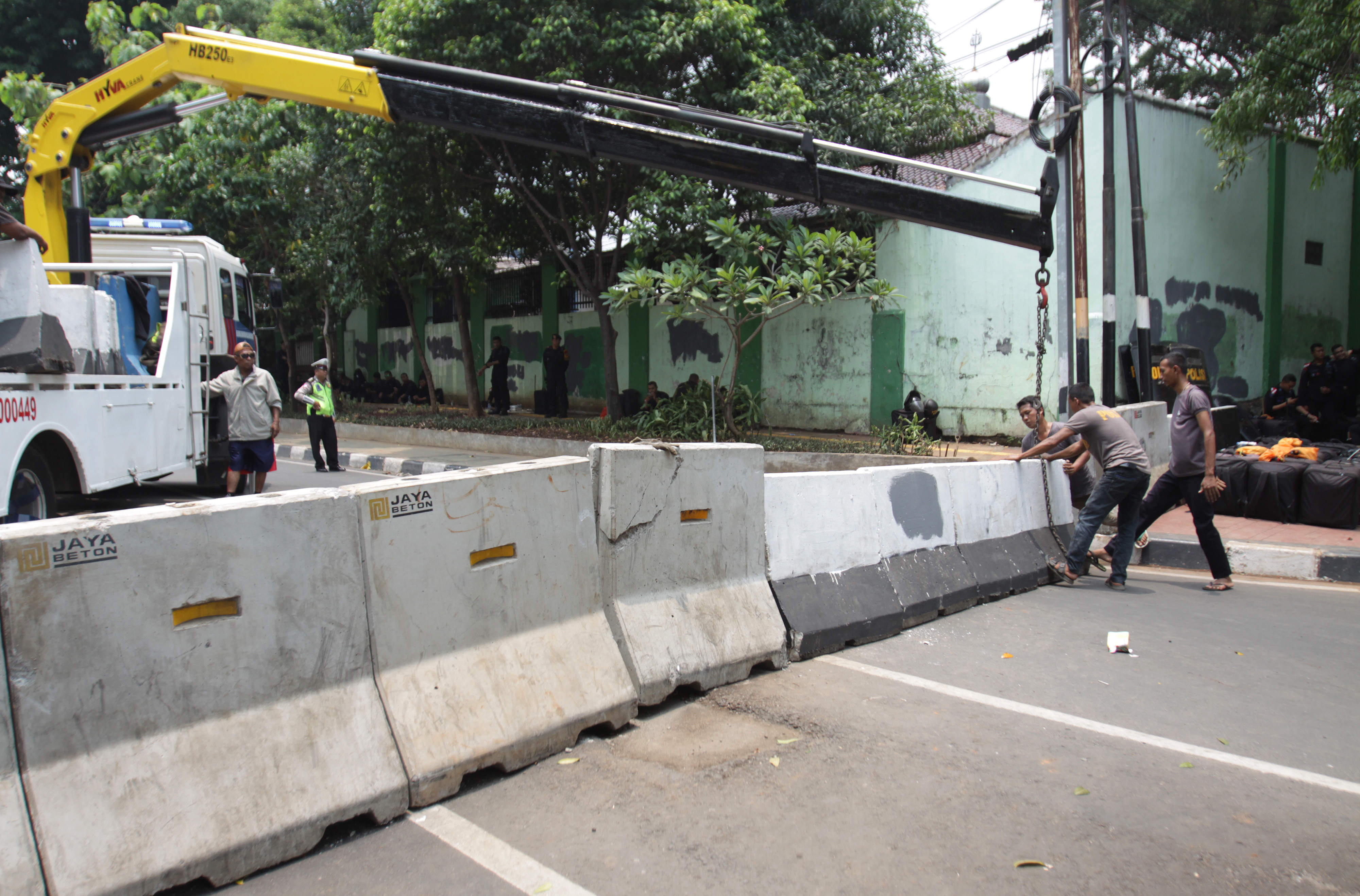 Ilustrasi pengalihan arus lalu lintas