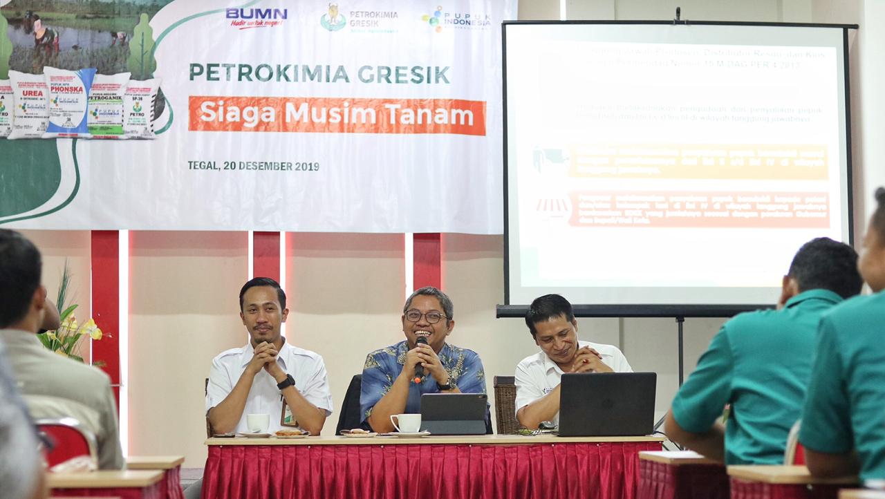 Masuk Musim Tanam, Petrokimina Gresik Siapkan 887.603 Ton Pupuk