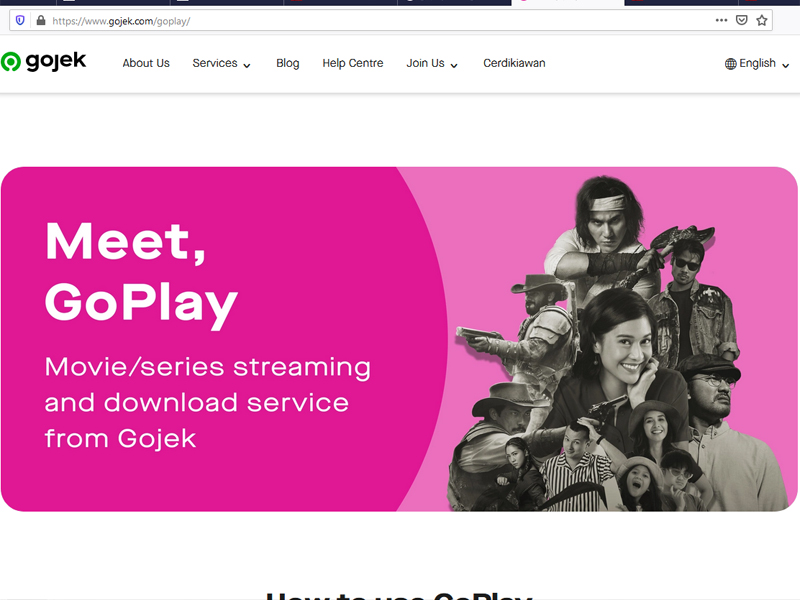 Tangkapan layar goplay 