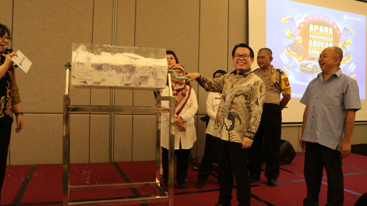 Pengundian program loyalitas nasabah Arisan Bank Index