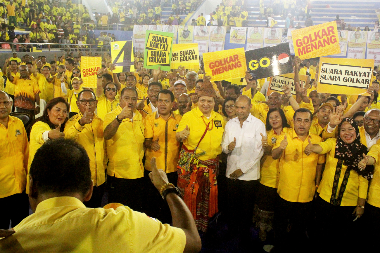 Bakal calon kepala daerah 2020 yang mendaftar di Partai Golkar tidak dikenakan biaya apapun.