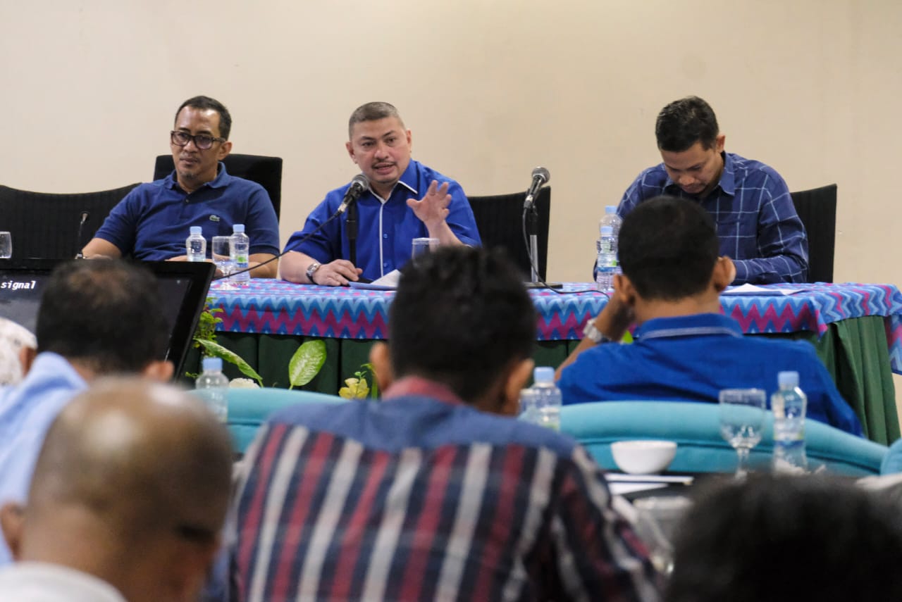 Silaturahmi Mulfachri Harahap di Sulsel