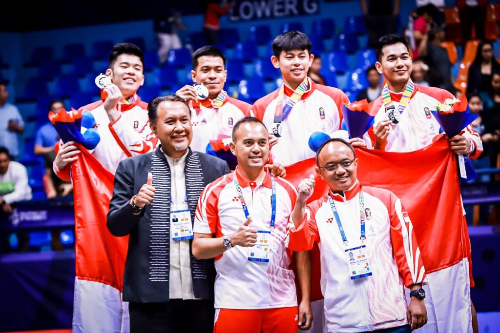 Timnas bola basket 3x3 Indonesia harus puas menjadi runner-up di SEA Games 2019.