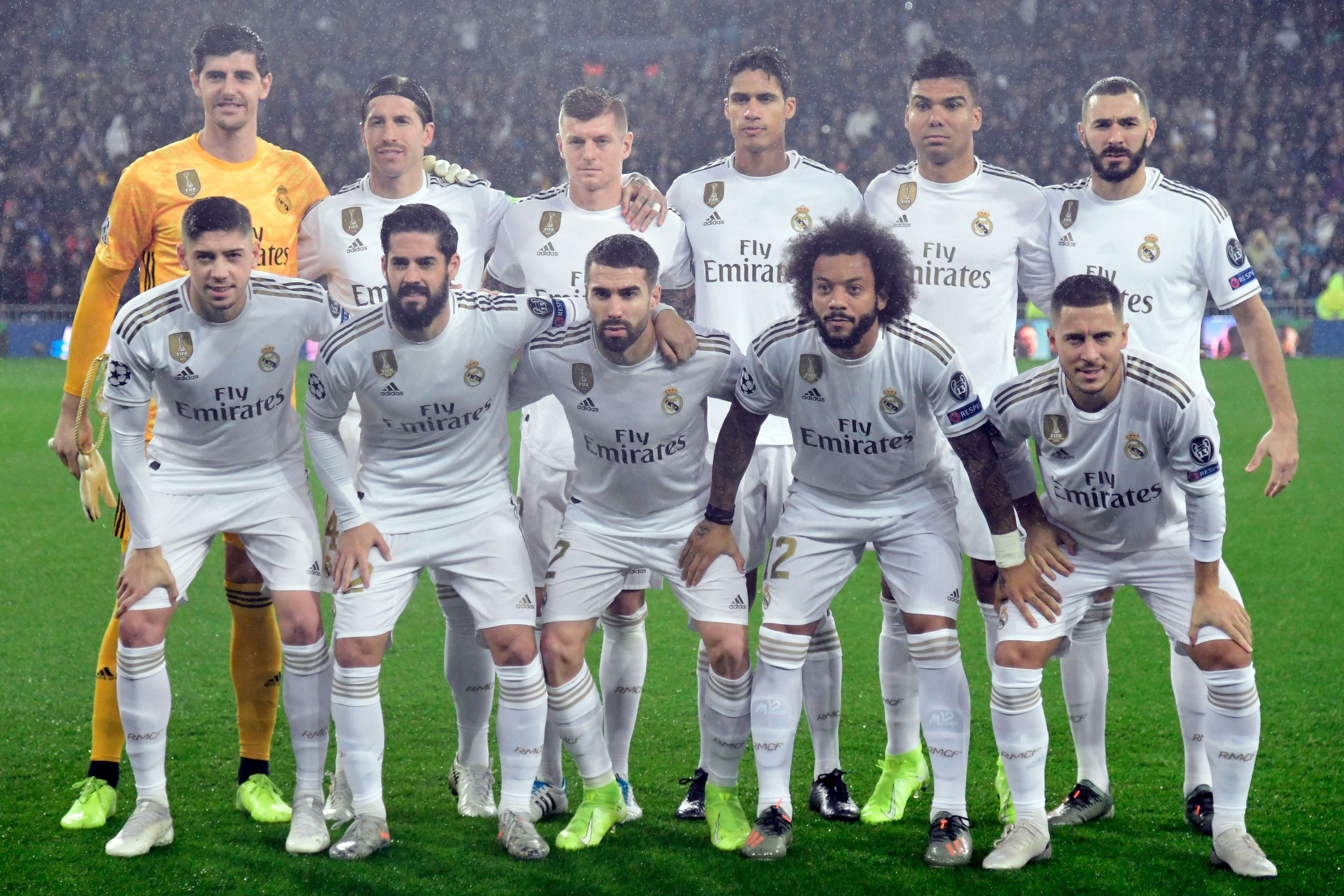 Para pemain Real Madrid