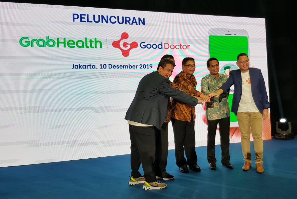 Good Doctor Technology Indonesia, bermitra dengan Grab meluncurkan GrabHealth powered by Good Doctor.