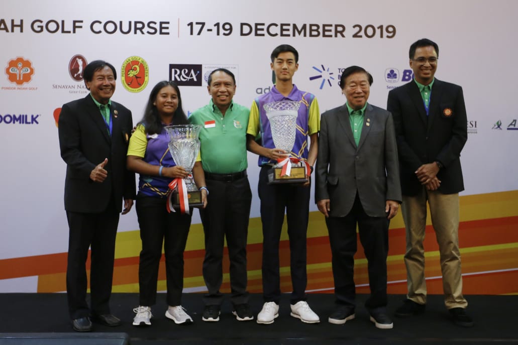 Dua Pegolf Muda Bersinar di Kejuaraan Golf Junior Internasional