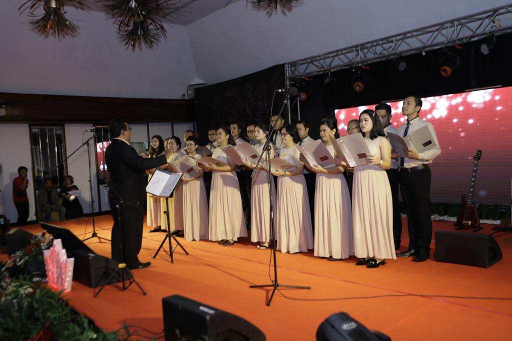 Perayaan Natal bertemakan ‘A None Can Compare Christmas Celebration 2019’. 