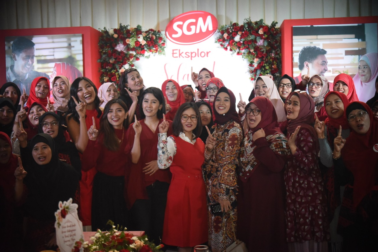 Acara bertajuk ‘Indonesia Maju Dimulai dari Bunda’ di Jakarta, Jumat (20/12).