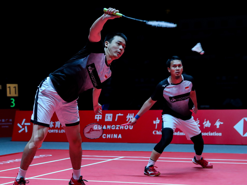 Ganda putra Hendra Setiawan/Mohammad Ahsan