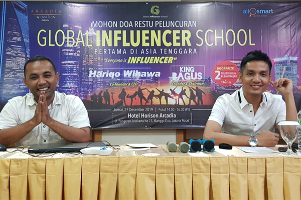 Global Influencer School Siap Lahirkan Influencer Mendunia
