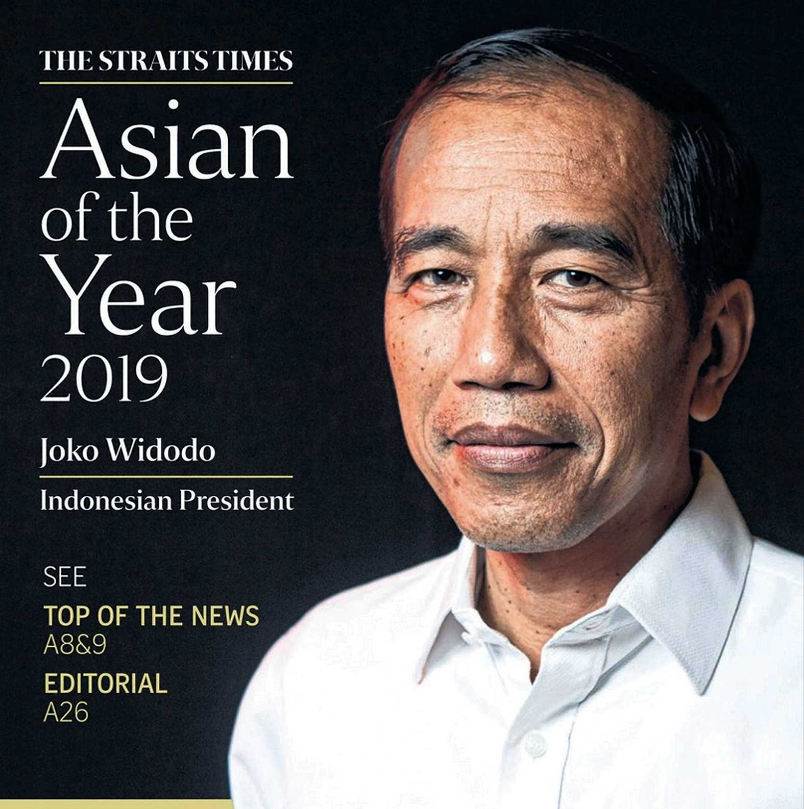 Presiden Jokowi Tokoh Asia 2019