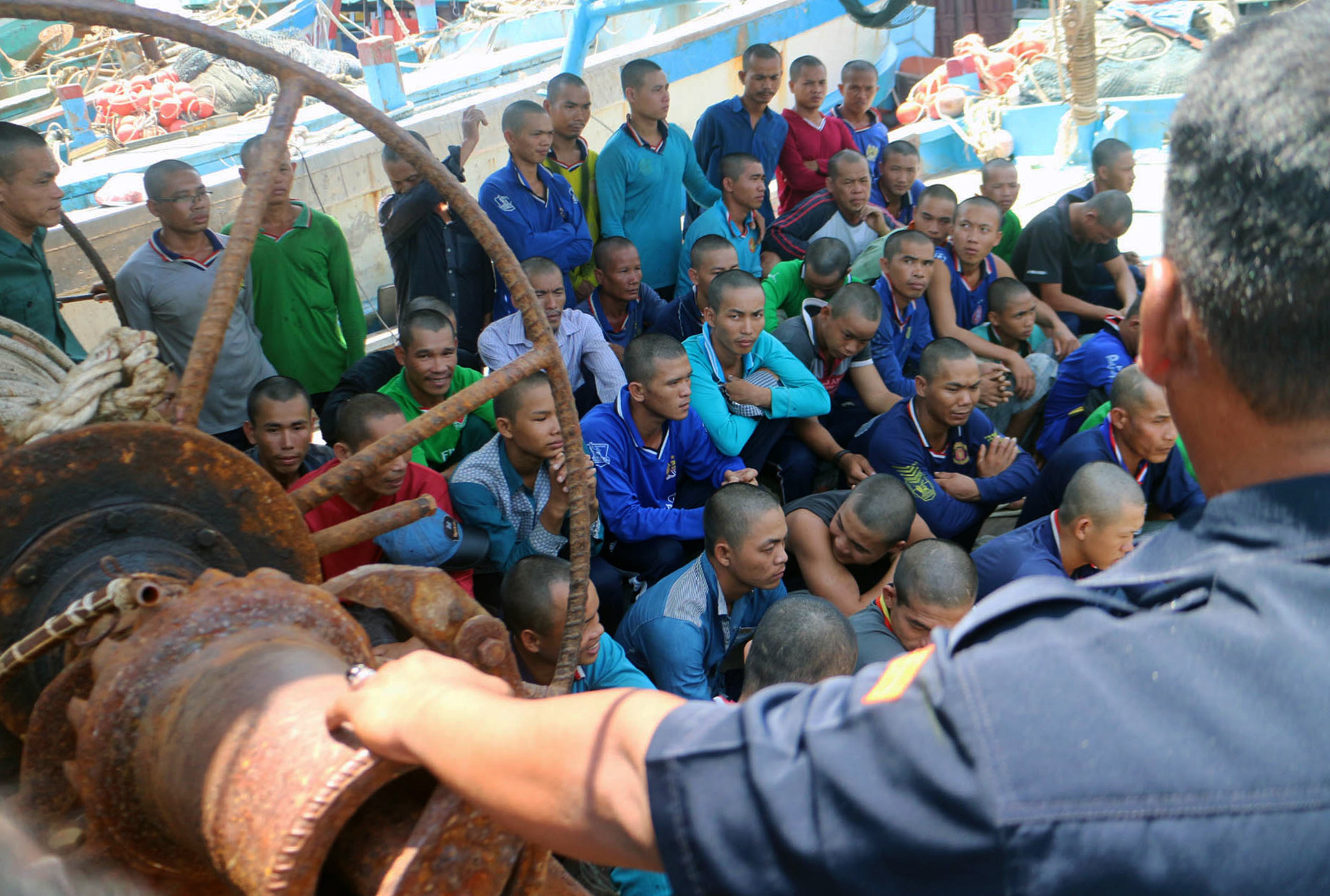 Ilustrasi nelayan pencuri ikan