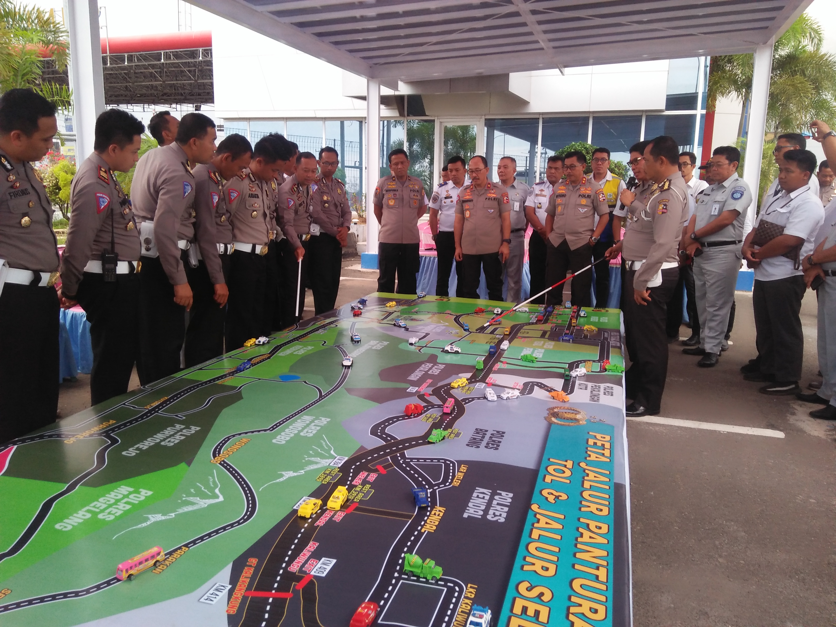 Brigadir Jenderal Pol Istiono, menyatakan secara umum kesiapan infrastruktur untuk libur Natal dan Tahun Baru 2020 di Jateng sudah siap.