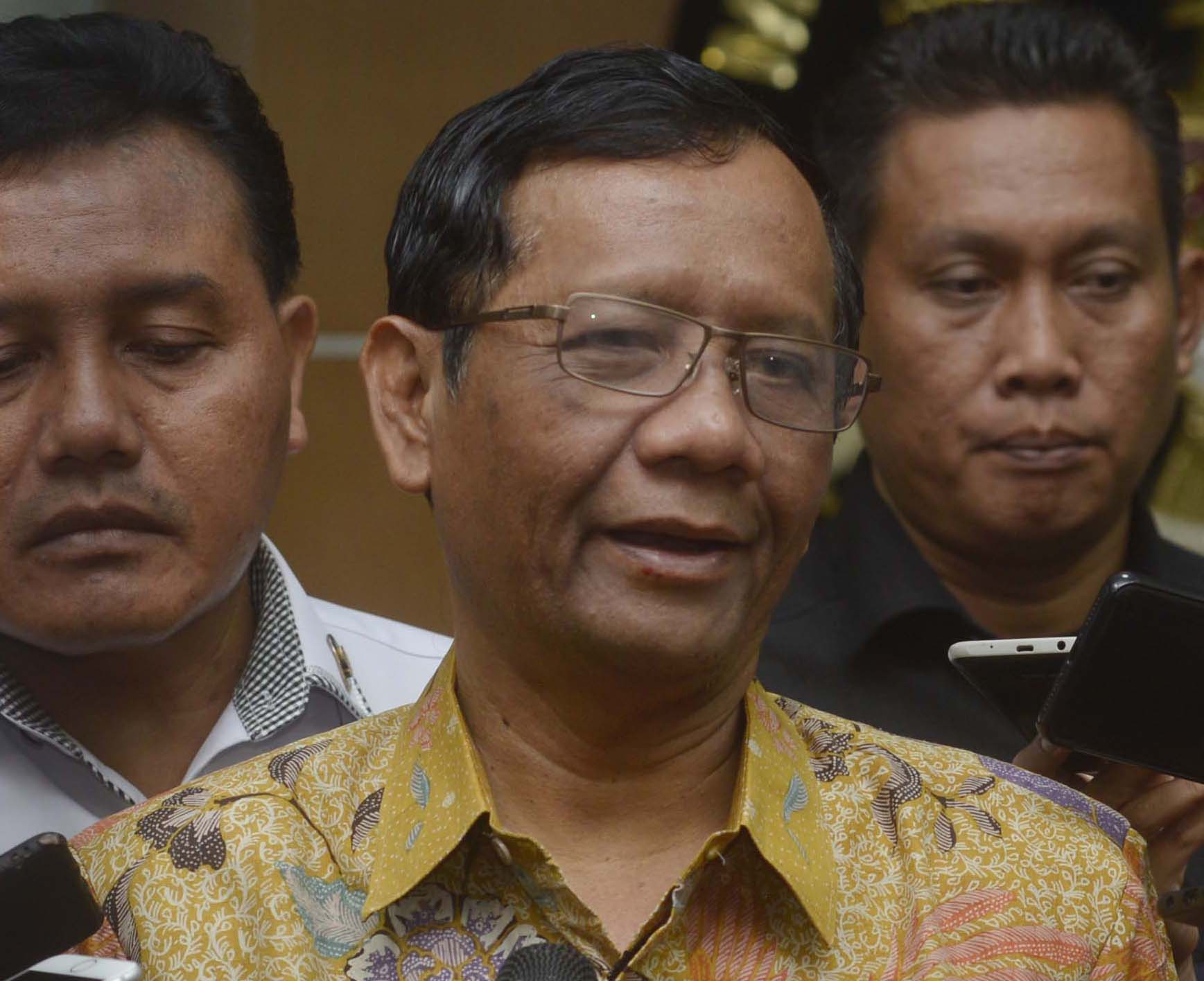 Menko Polhukam Mahfud MD