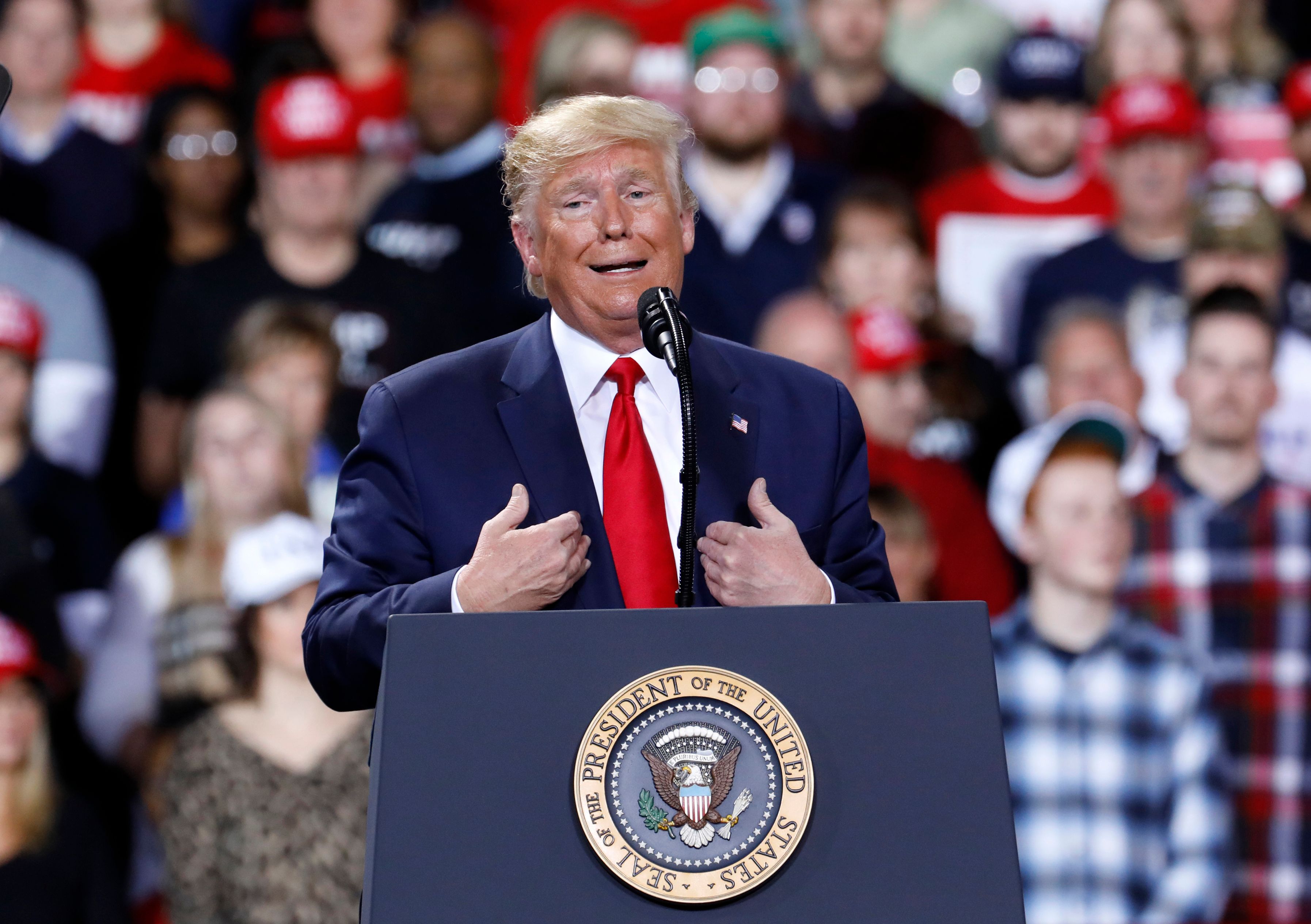 Dimakzulkan, Trump Tuding Demokrat Penuh Kebencian