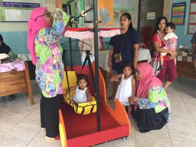 Penyelenggaraan Posyandu di lingkungan masyarakat