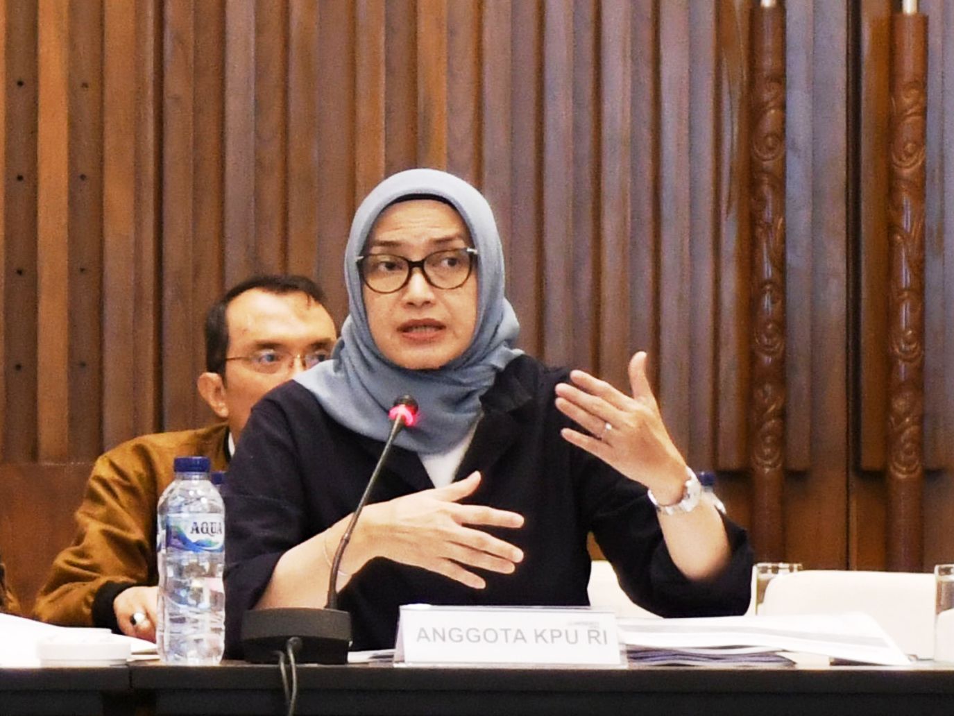 Komisioner Komisi Pemilihan Umum (KPU) Evi Novida Ginting Manik