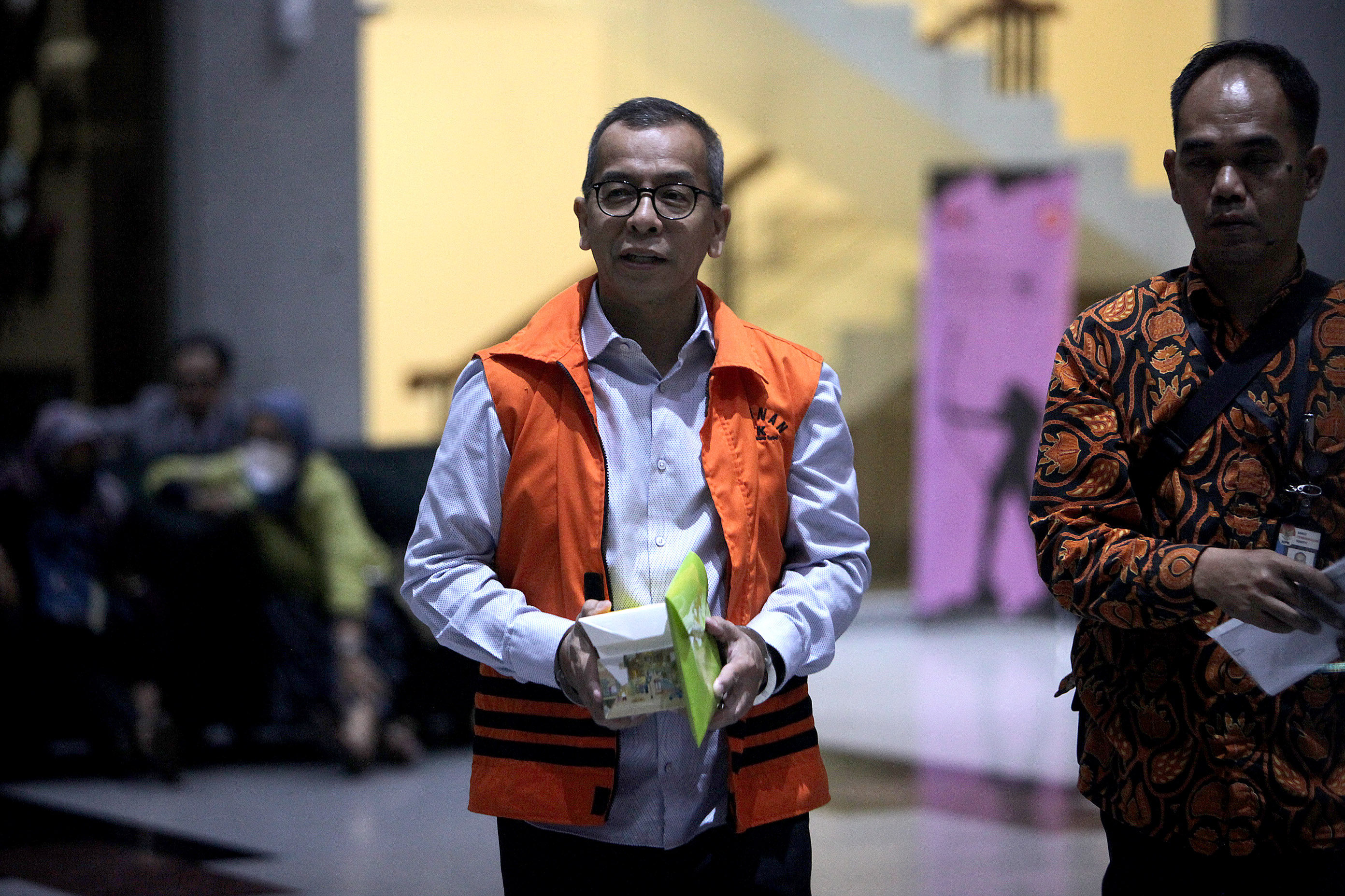 Mantan Direktur Utama PT Garuda Indonesia Emirsyah Satar 