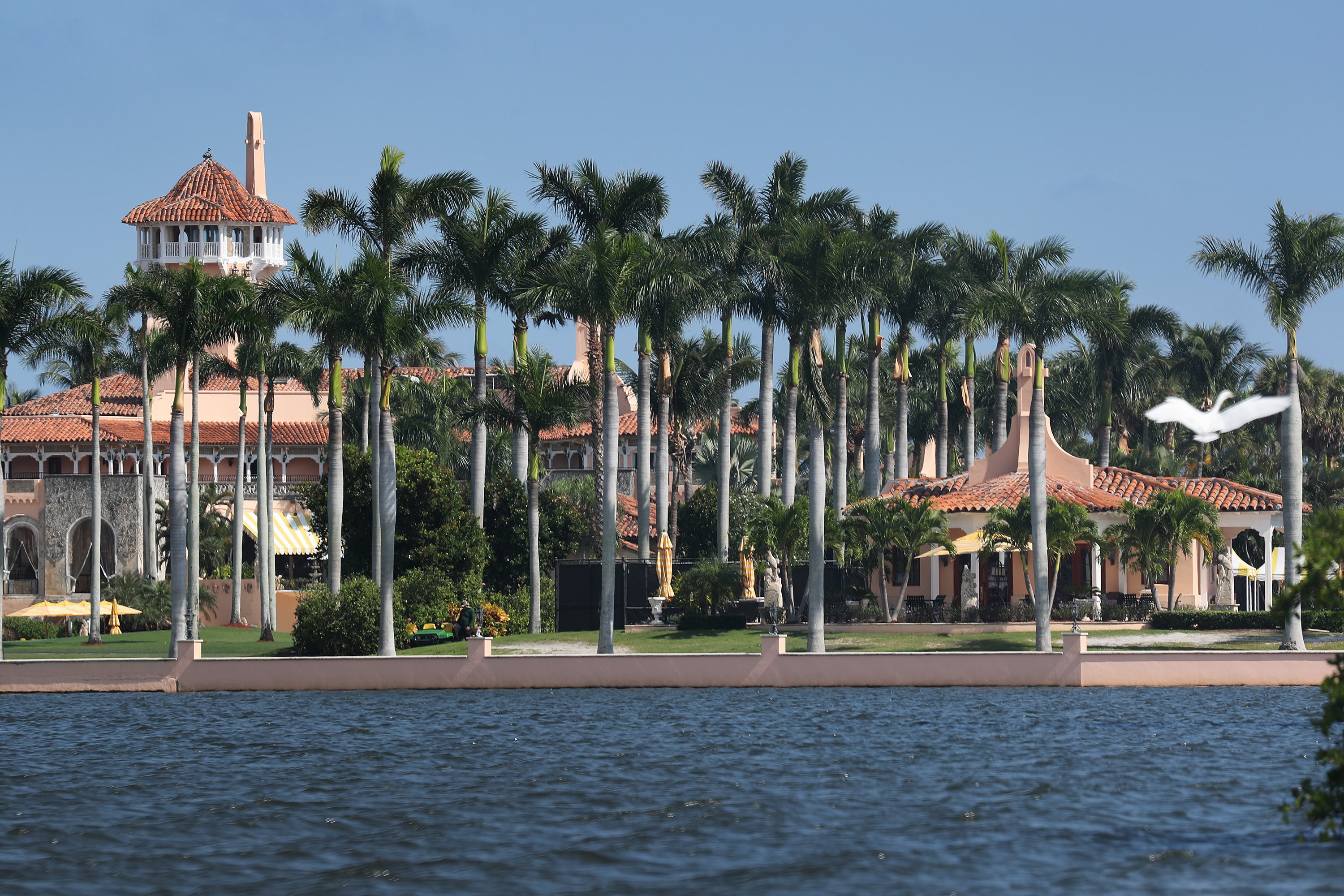 Resor pribadi Presiden Donald Trump di Mar-a-Lago, Florida, AS