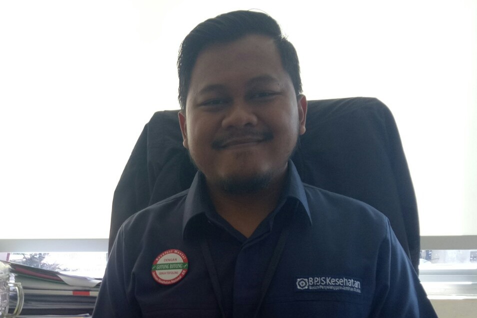 Kepala Bidang SDM Umum dan Komunikasi BPJS Pangkalpinang, Galih Mardi Ismiansyah 