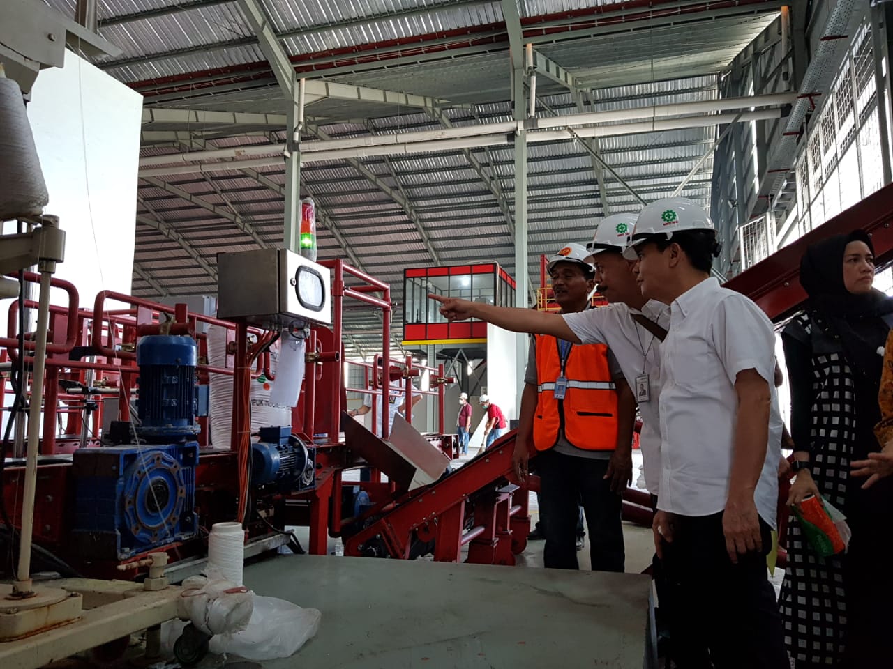  PT Pupuk Kaltim, mengoptimalkan gudangnya dengan teknologi modern anti korosi.