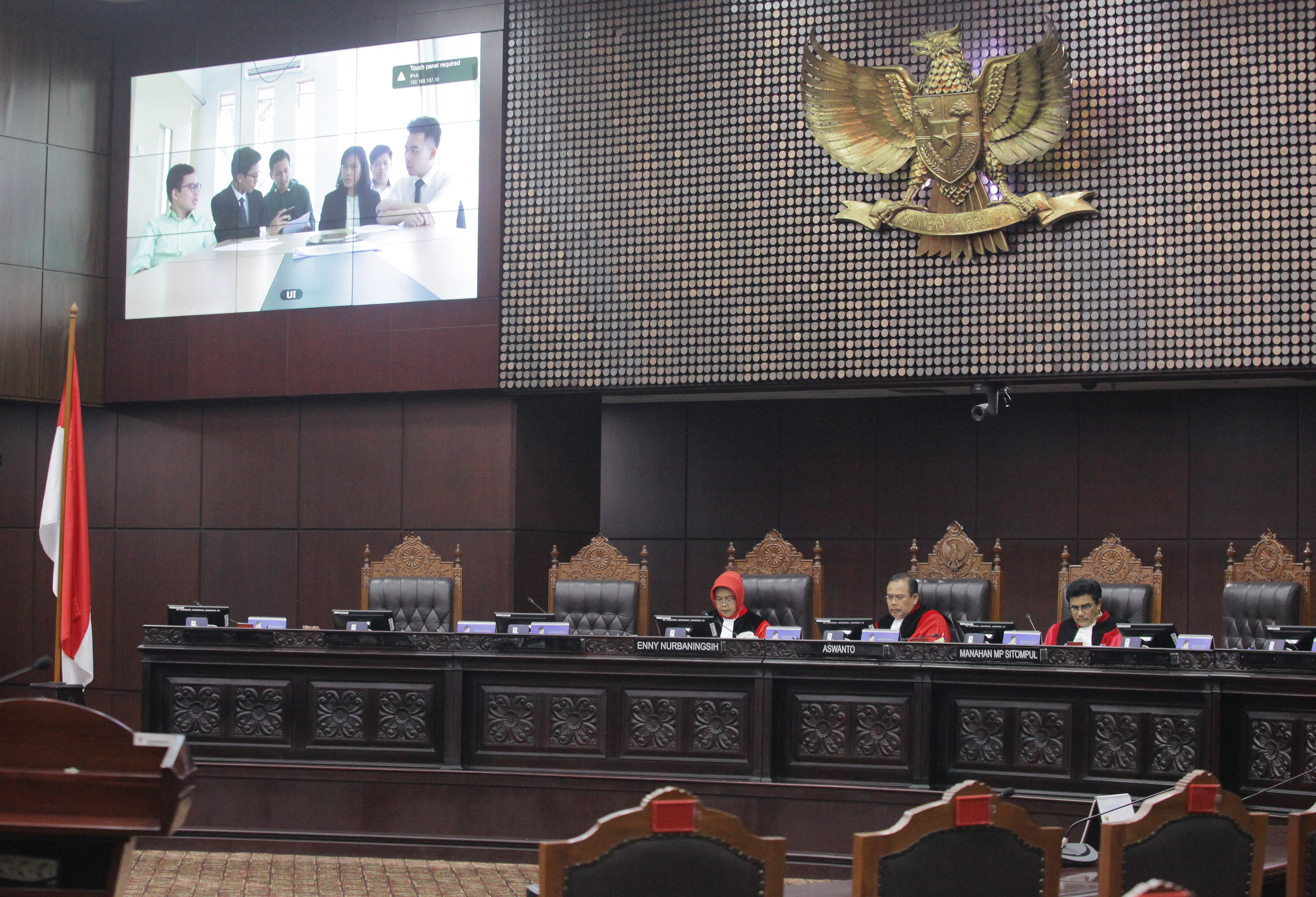Sidang uji materi UU KPK di MK