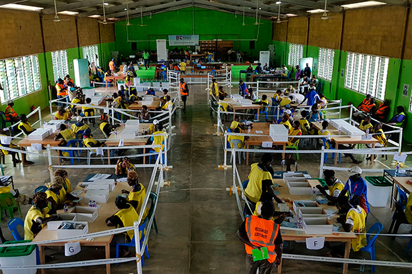 Warga Pilih Bougainville Merdeka