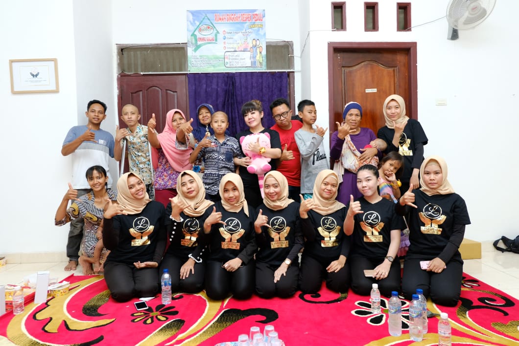 Edukasi perawatan kulit di Rumah Singgah Respek Peduli