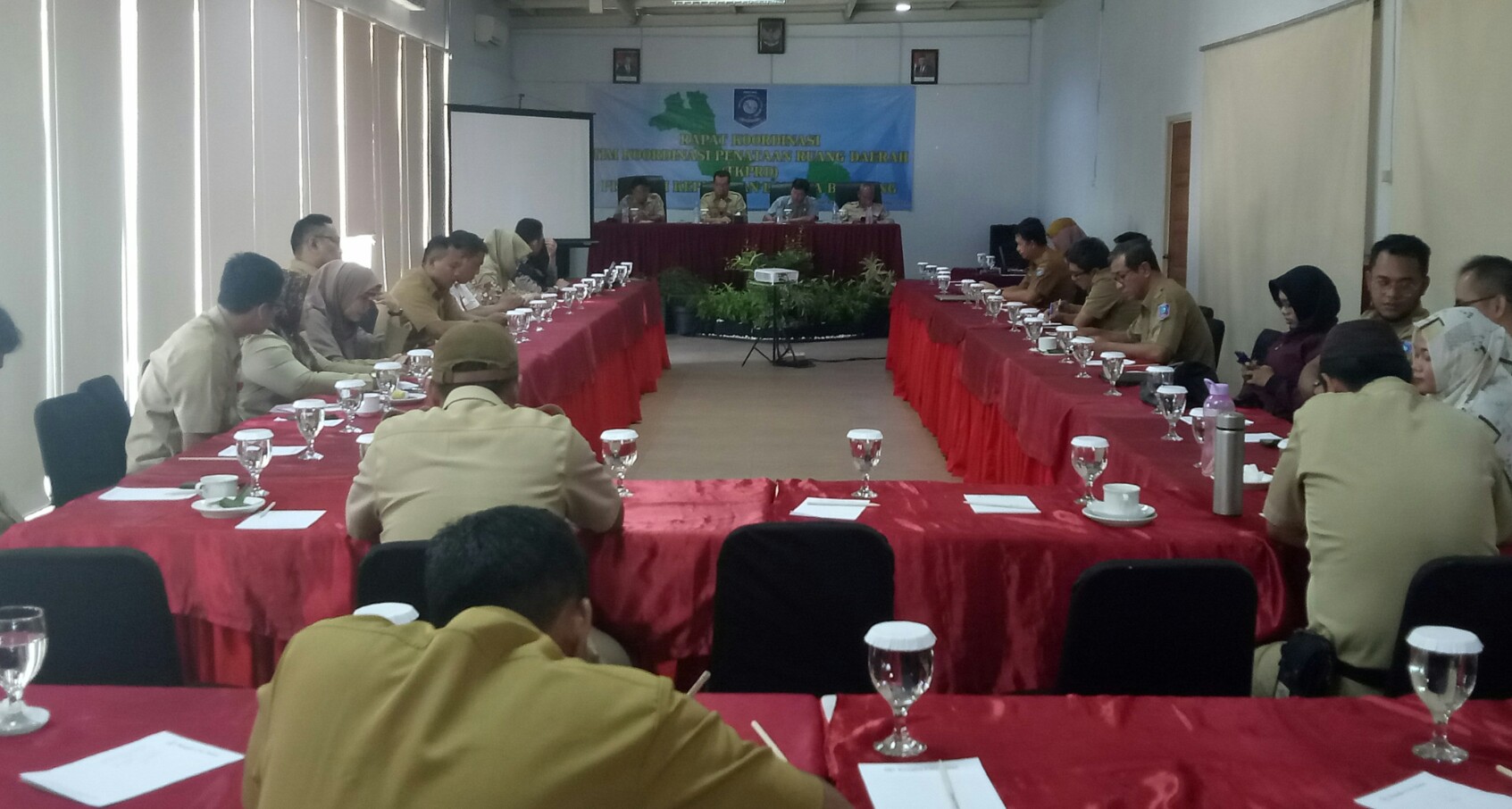Rapat koordinasi pemanfaatan tata ruang di Provinsi Bangka Belitung